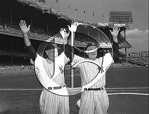 Leo Durocher and Casey Stengel56N0364